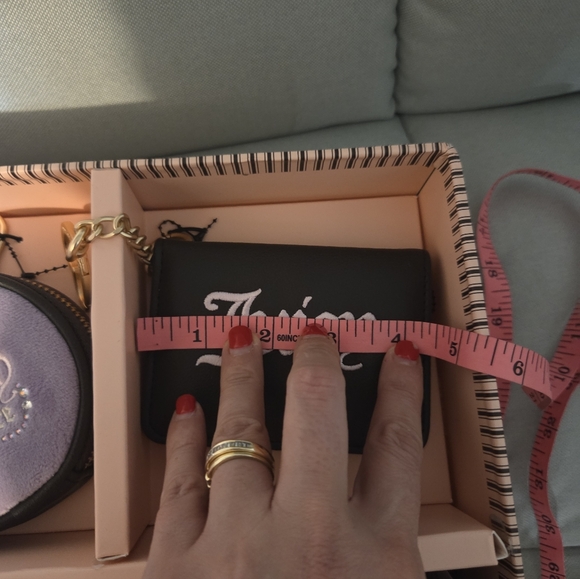 Juicy Couture Lavender and Black Bag Set - Picture 10 of 11